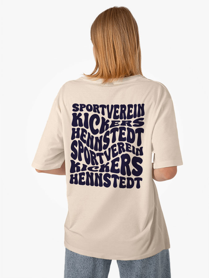 Oversized Shirt Wavy Unisex