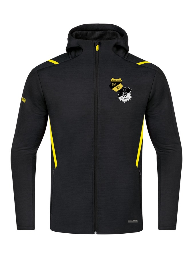 Jako Freizeitjacke Challenge mit Kapuze