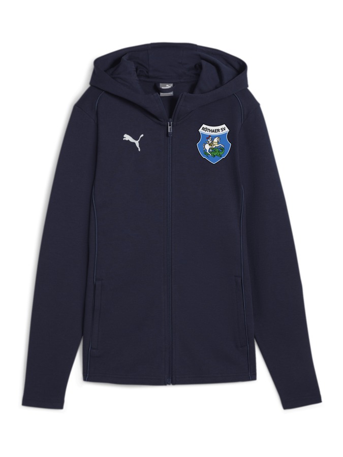 PUMA teamFINAL Casuals Kapuzenjacke Damen
