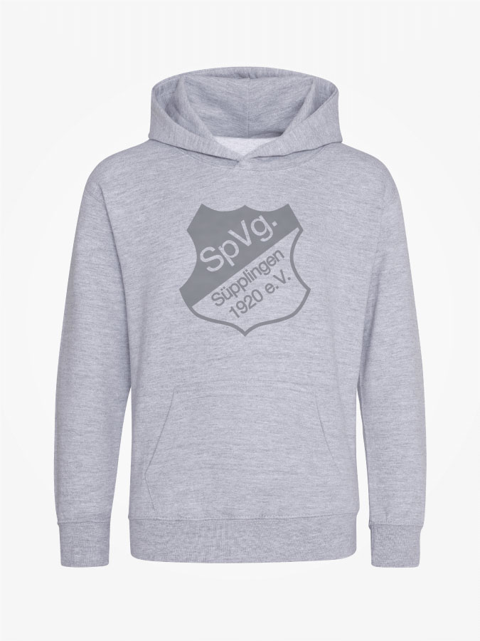 Hoodie All Grey Kids Unisex