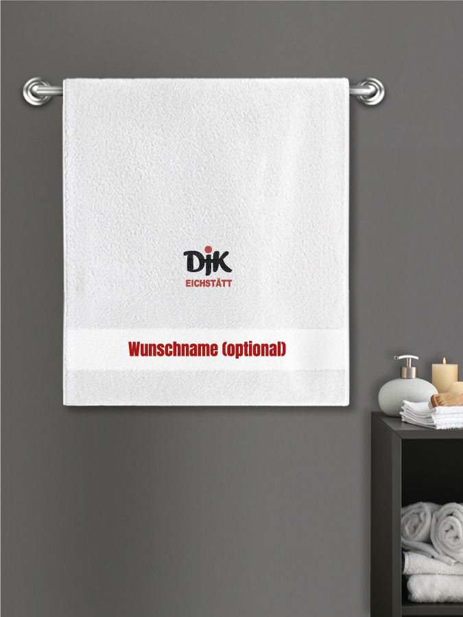 Badehandtuch Team Sticklogo