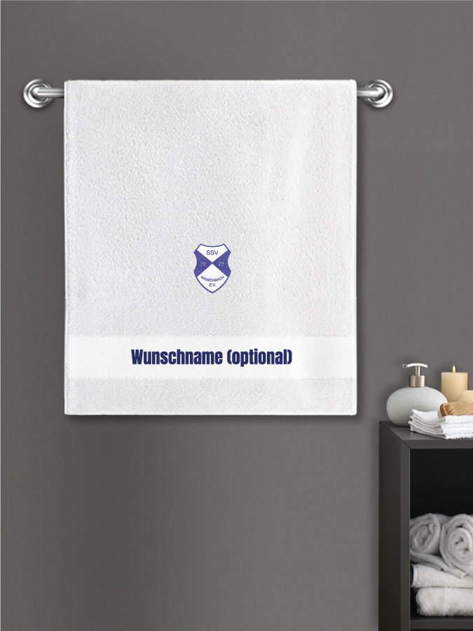Badehandtuch Team Sticklogo