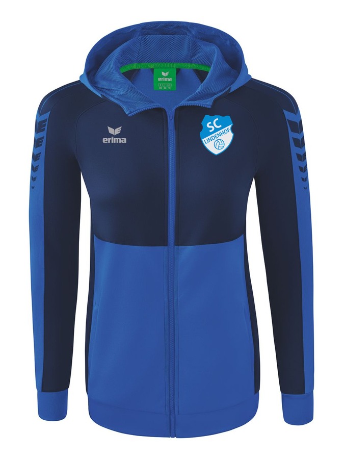 Erima Six Wings Trainingsjacke mit Kapuze Damen