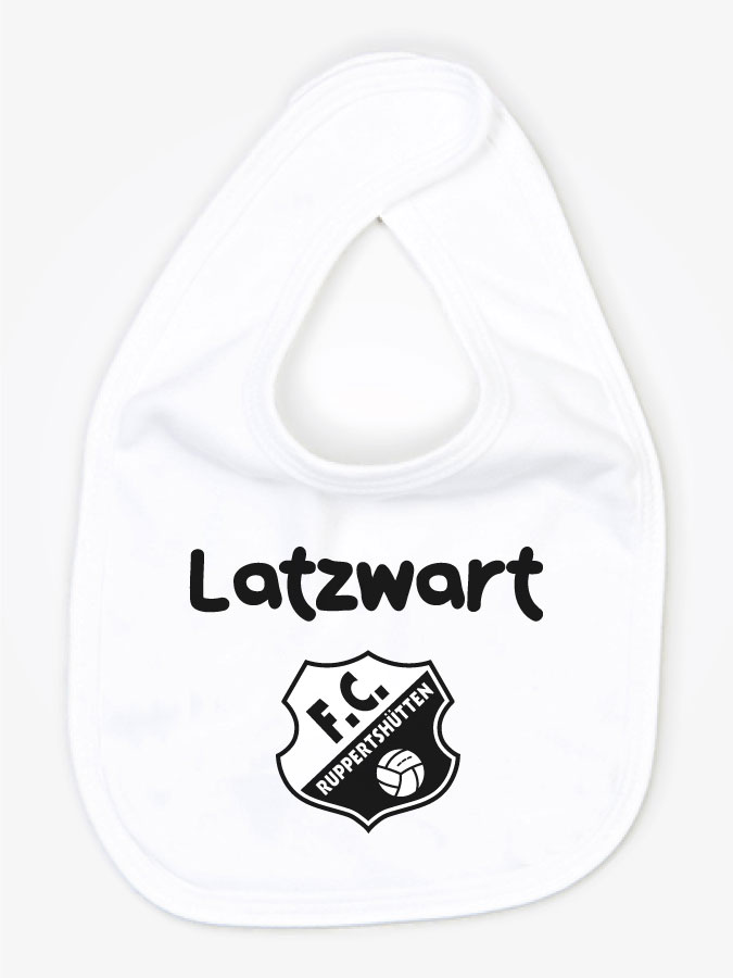 Babylätzchen Latzwart