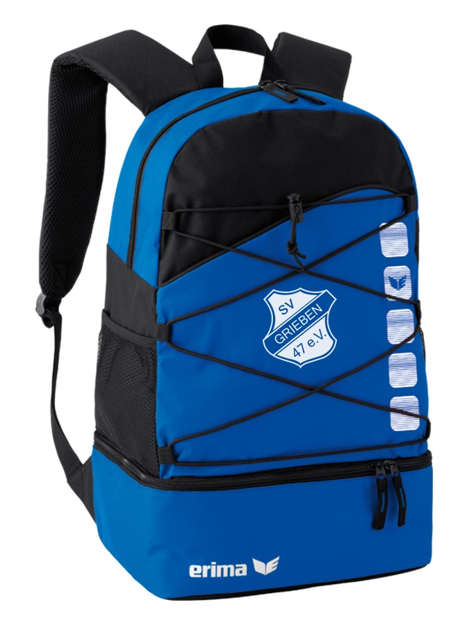 Erima Club 5 Multifunktionsrucksack mit Bodenfach