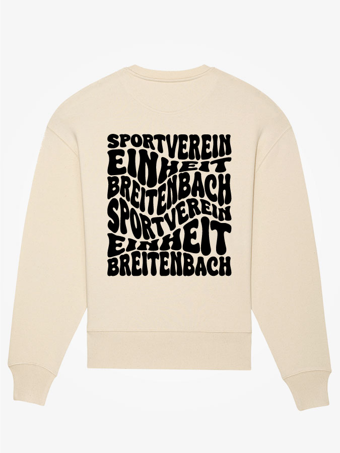 Oversized Sweater Wavy Herren