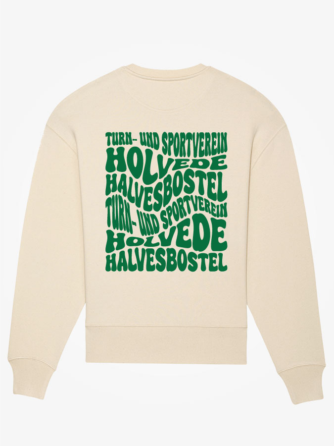 Oversized Sweater Wavy Herren