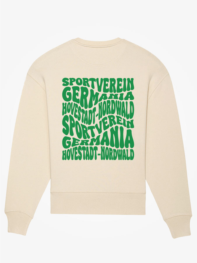 Oversized Sweater Wavy Herren