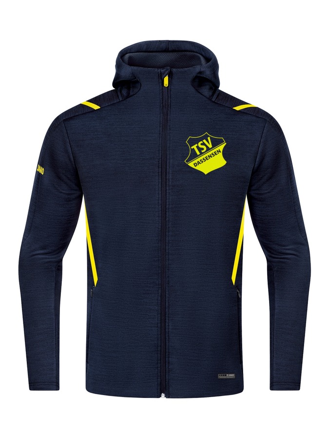 Jako Freizeitjacke Challenge mit Kapuze