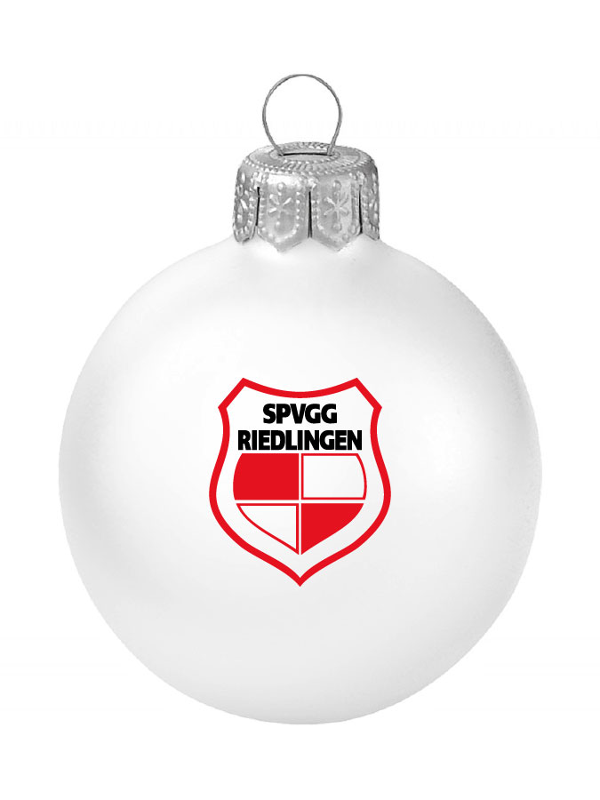 Weihnachtskugel Logo 8cm