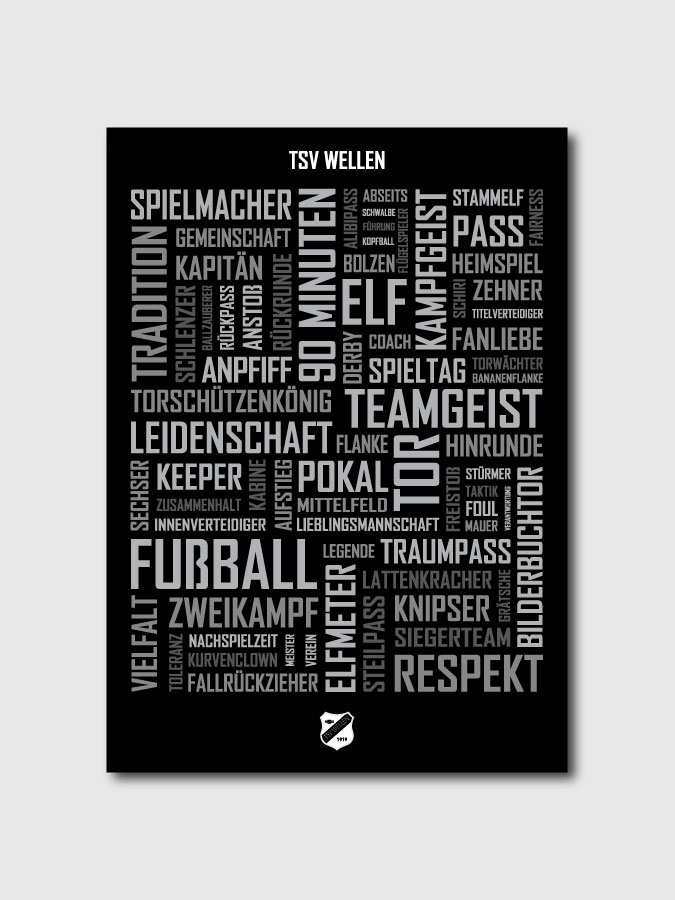 Wandposter Values