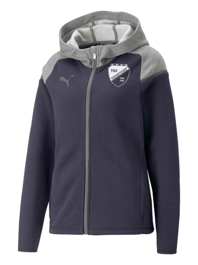 PUMA teamCUP Casuals Kapuzenjacke Damen