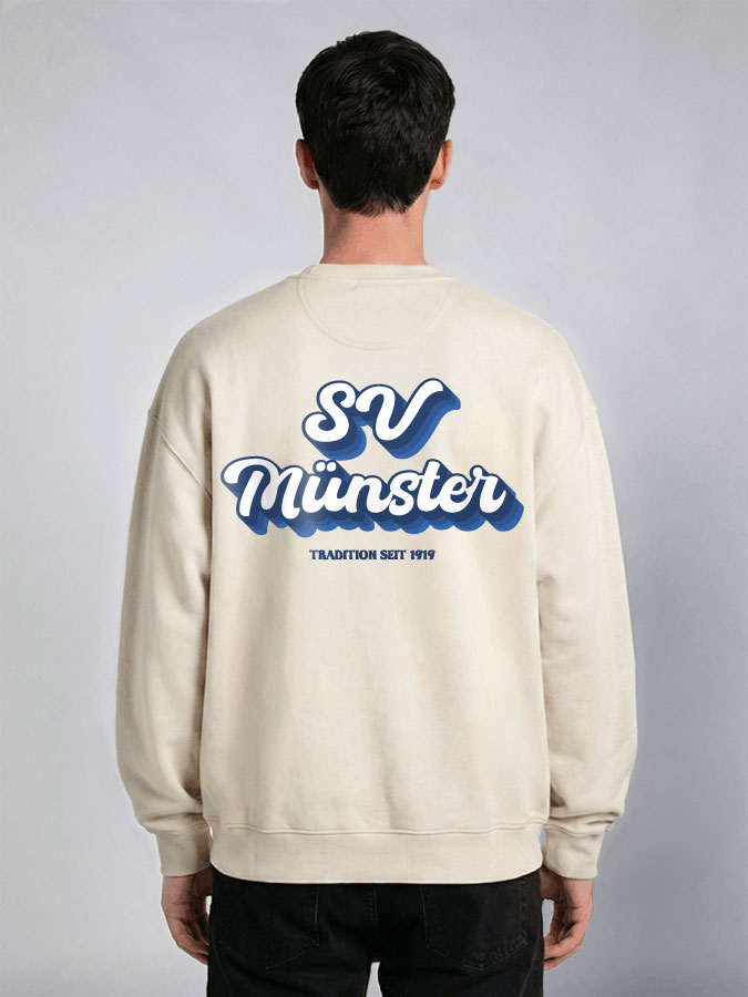 Oversized Sweater Vintage Herren