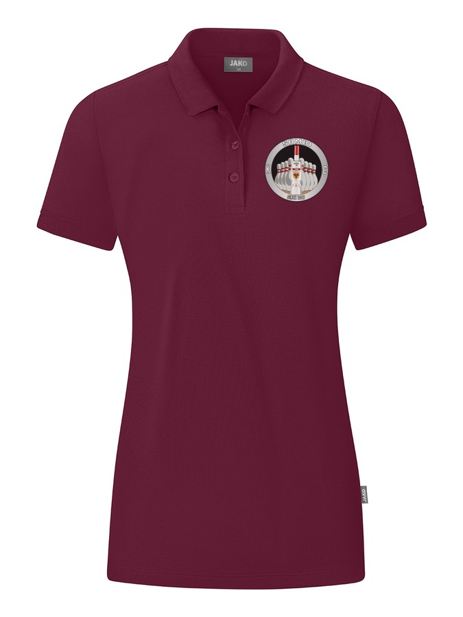 Jako Poloshirt Organic Damen