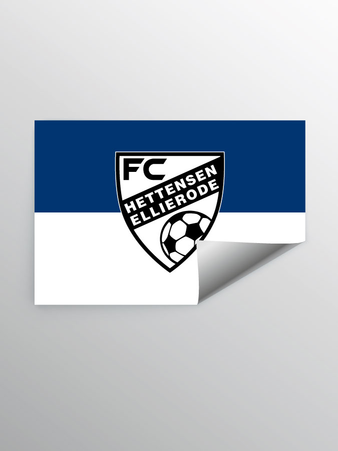 Aufkleber DIN A7 Logo