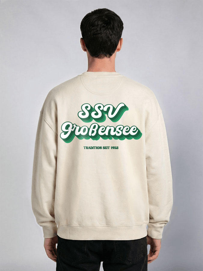 Oversized Sweater Vintage Herren