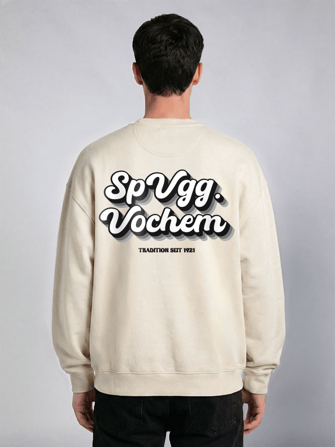 Oversized Sweater Vintage Herren