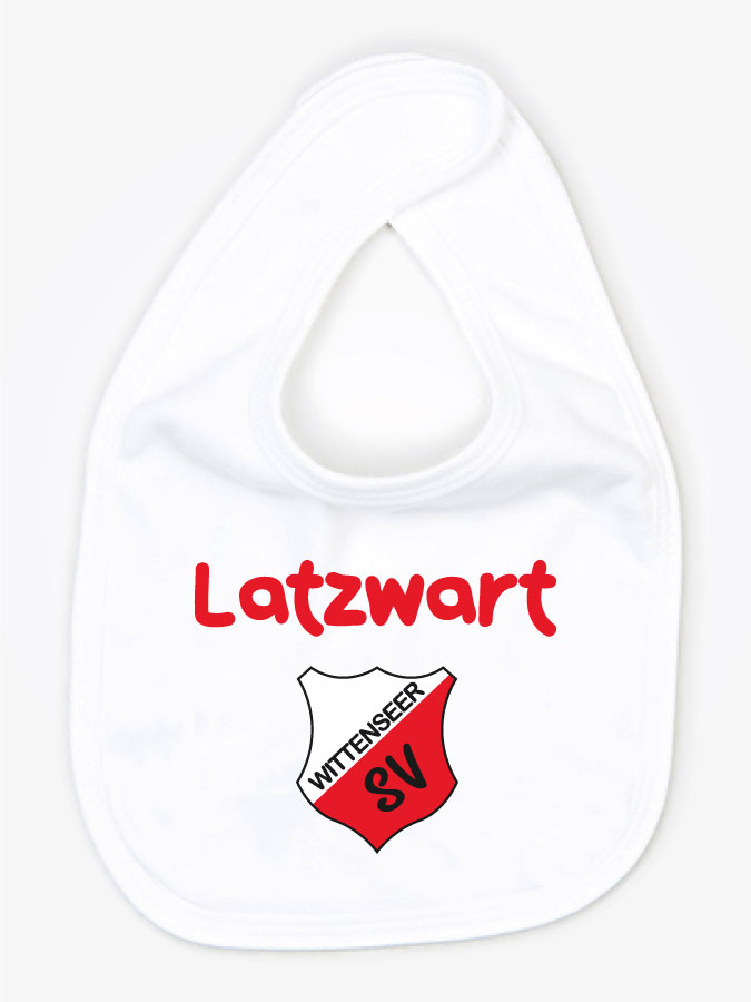 Babylätzchen Latzwart