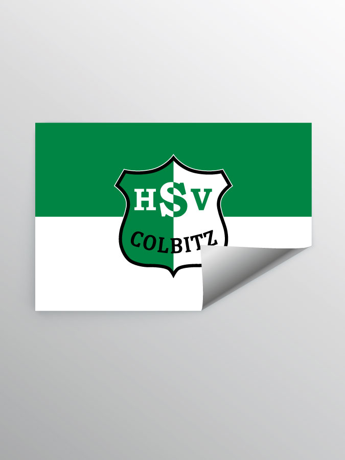 Aufkleber DIN A7 Logo