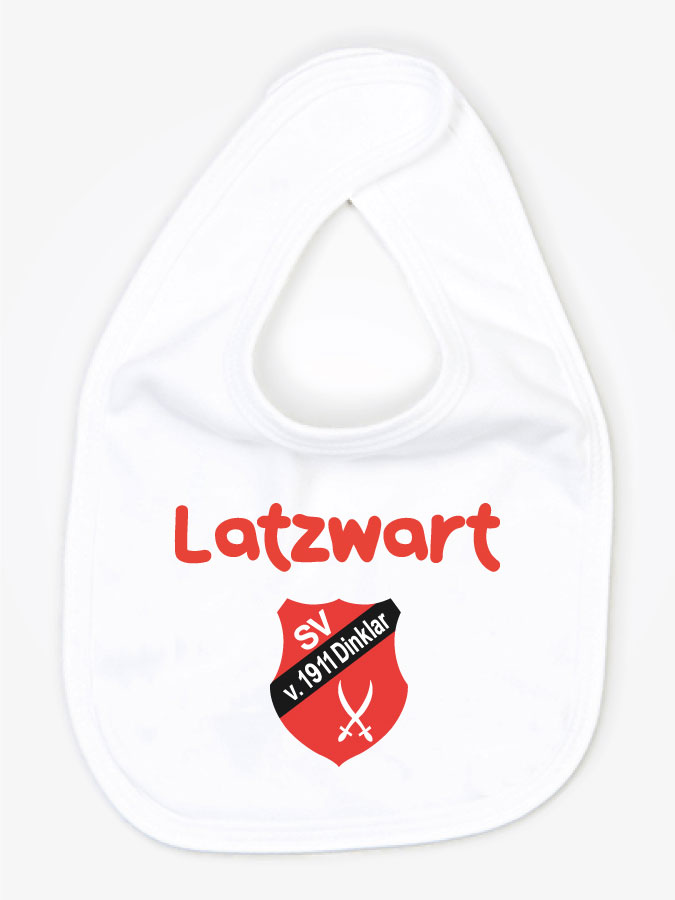 Babylätzchen Latzwart