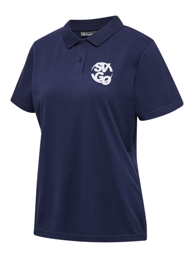 Hummel Red Stretch Polo Damen