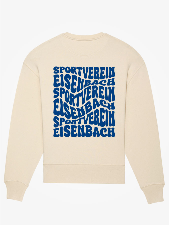Sweatshirt Oversized Wavy Herren