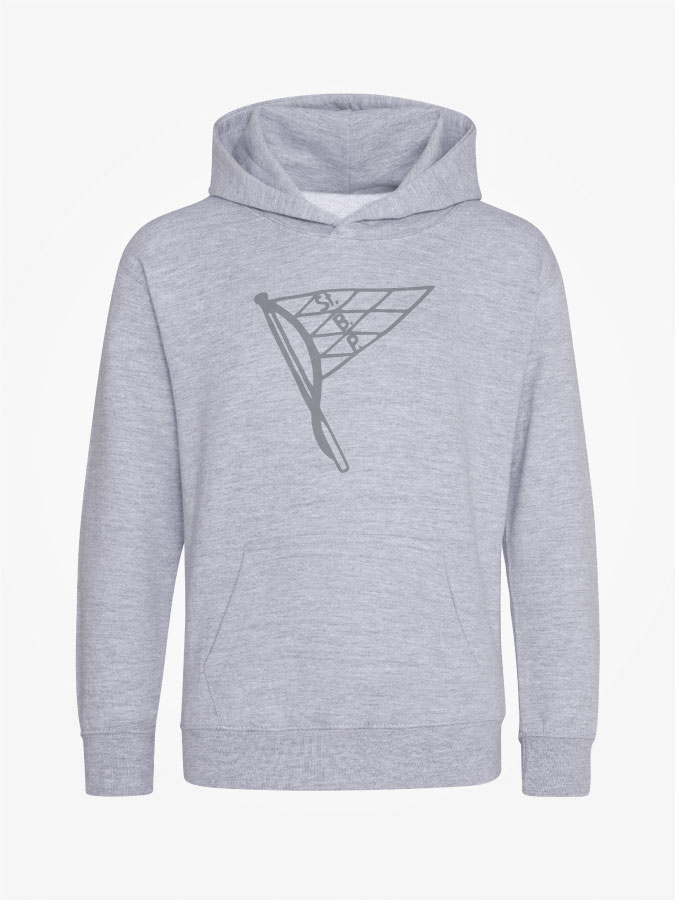 Hoodie All Grey Kids Unisex