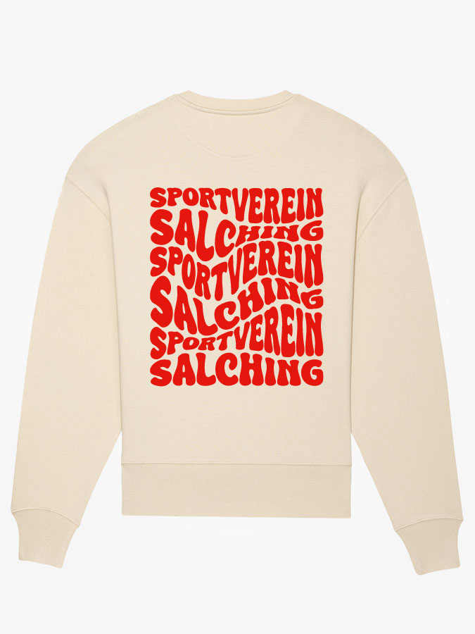 Sweatshirt Oversized Wavy Herren