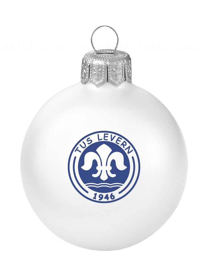 Weihnachtskugel Logo 8cm