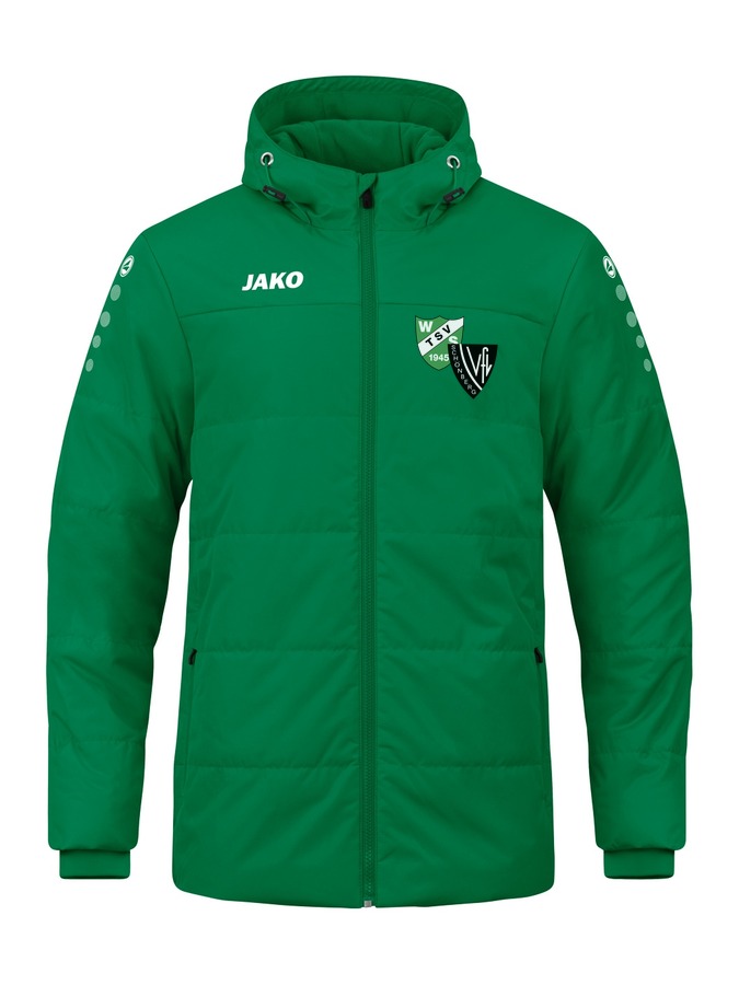 Jako Coachjacke Team mit Kapuze