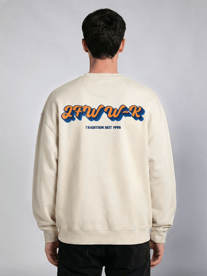 Oversized Sweater Vintage Herren