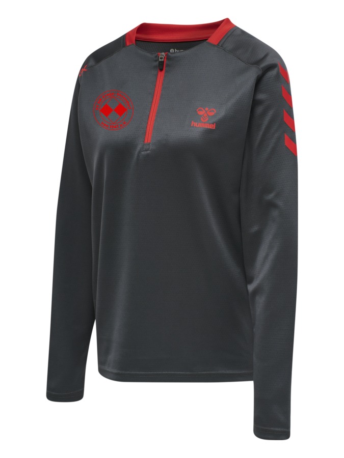 Hummel Action Poly Half Zip Sweat Damen