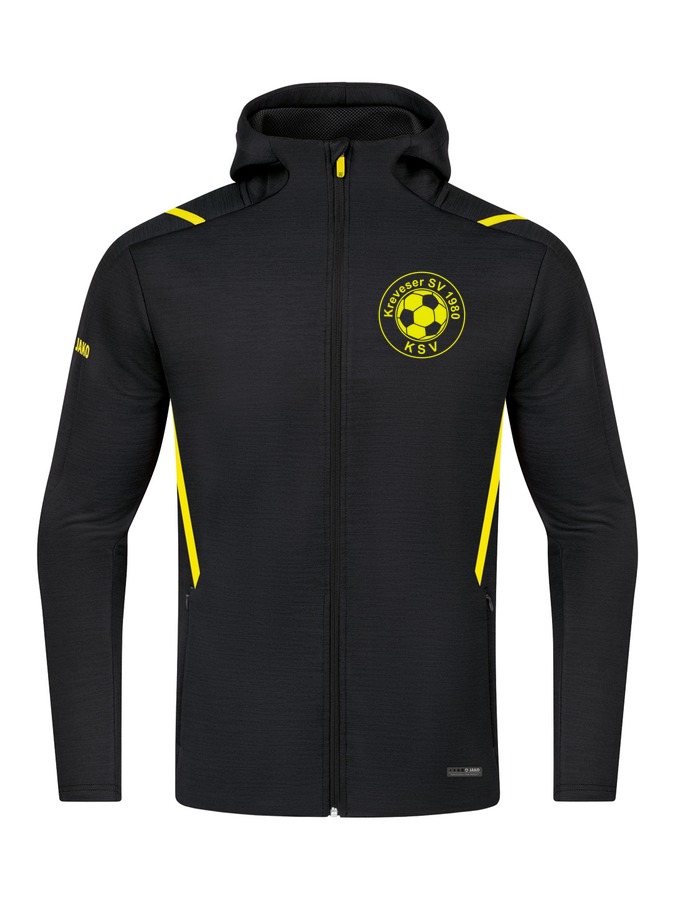 Jako Freizeitjacke Challenge mit Kapuze