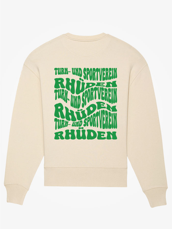 Oversized Sweater Wavy Herren