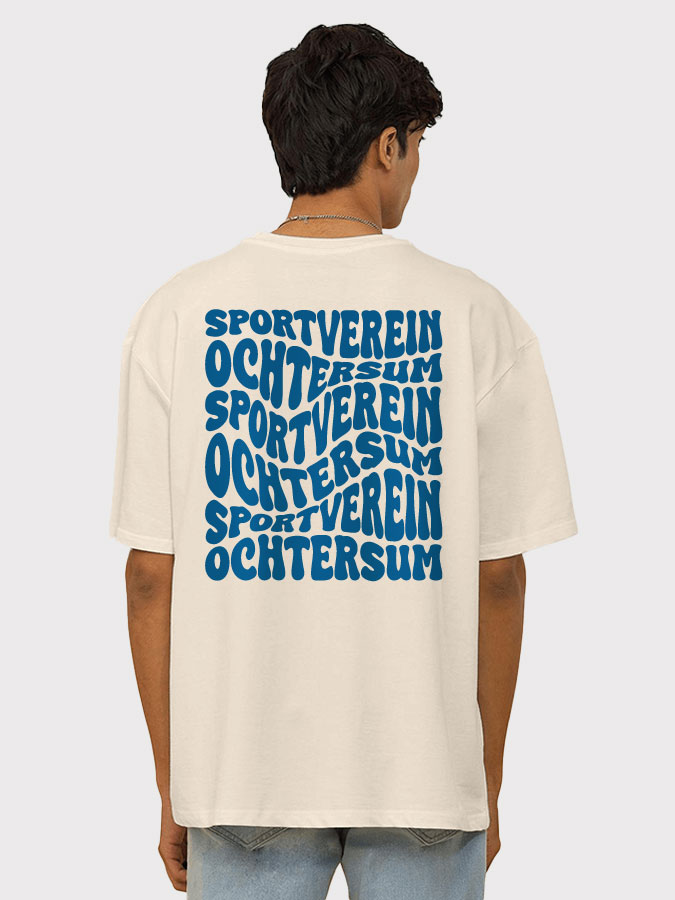 T-Shirt Oversized Wavy Herren