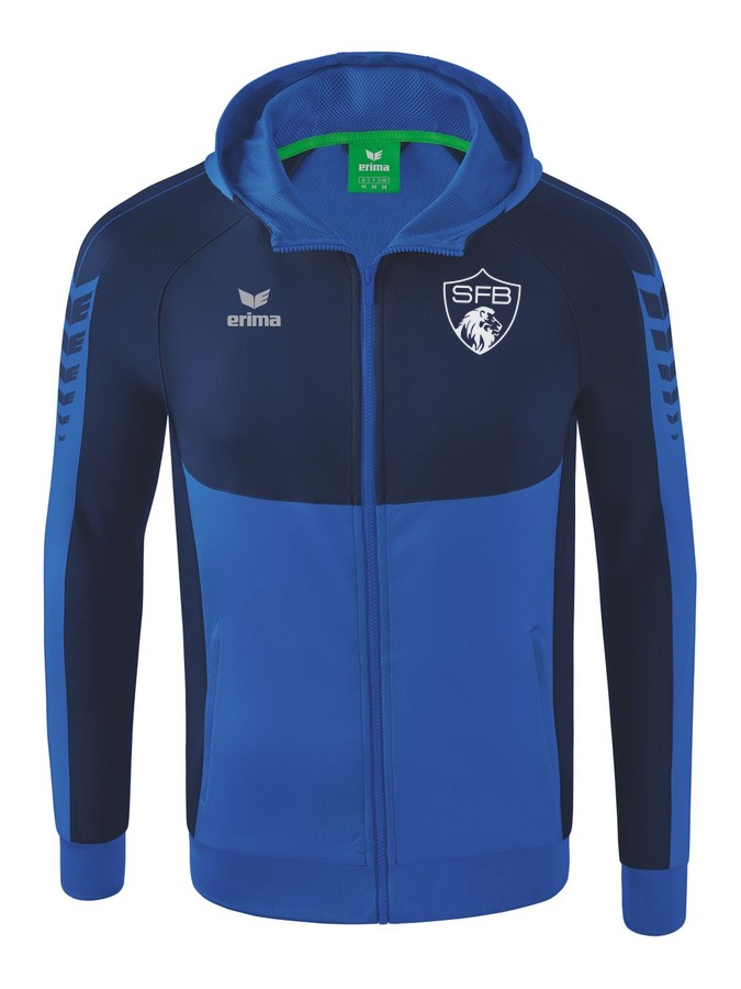 Erima Six Wings Trainingsjacke mit Kapuze