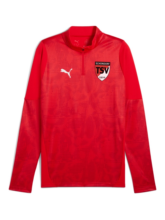 PUMA teamCUP Training 1/4-Zip-Top
