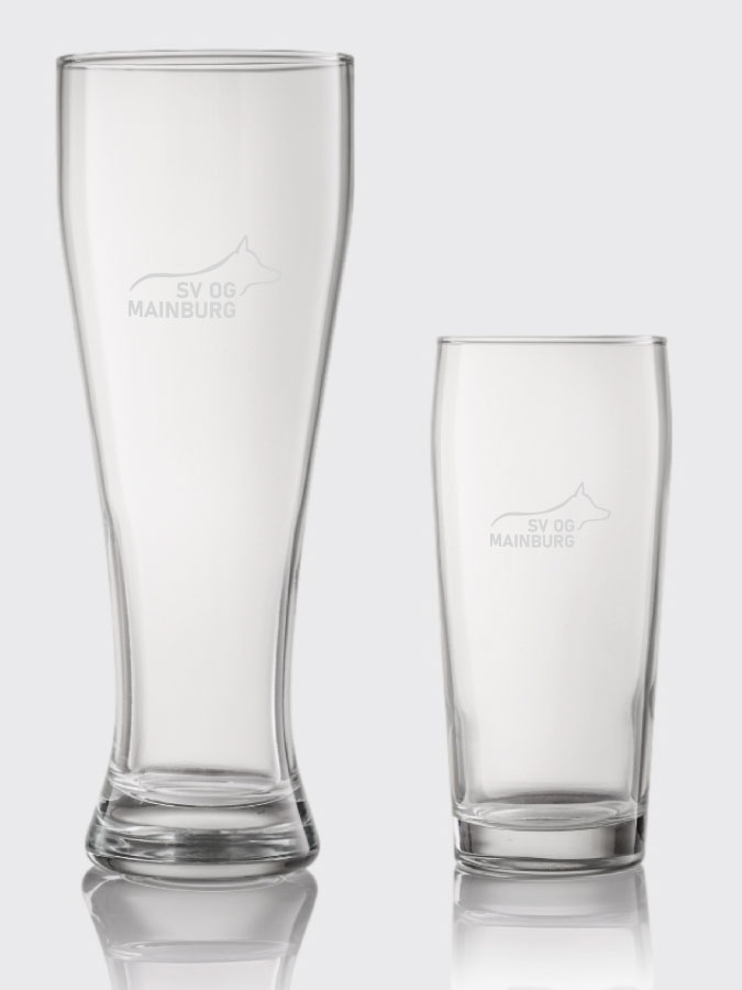 Biergläser Gravur