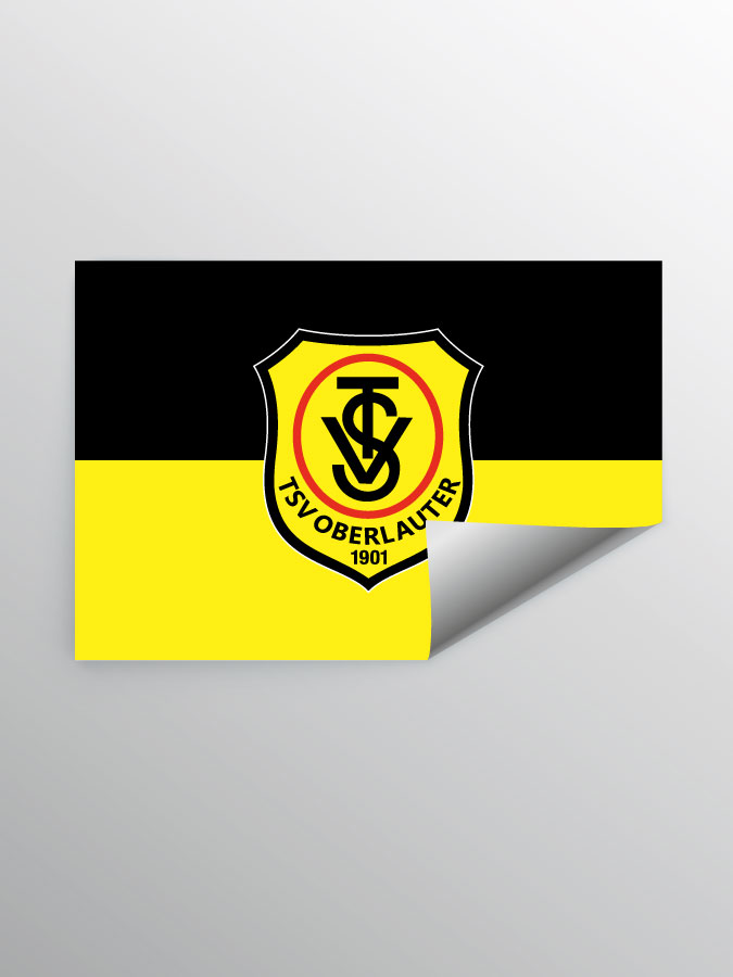 Aufkleber DIN A7 Logo