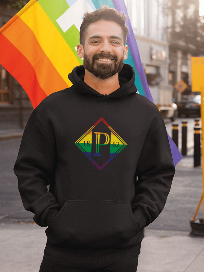 Hoodie Rainbow Herren