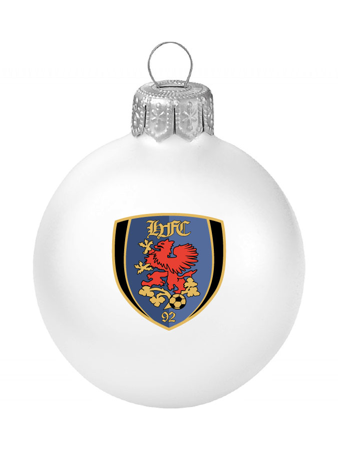 Weihnachtskugel Logo 8cm