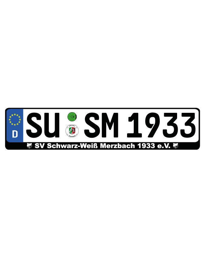 Kennzeichenhalter Kalden (2er Set)