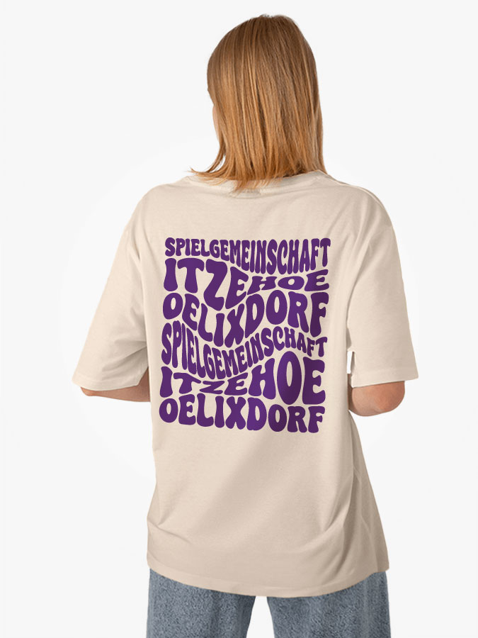 Oversized Shirt Wavy Unisex