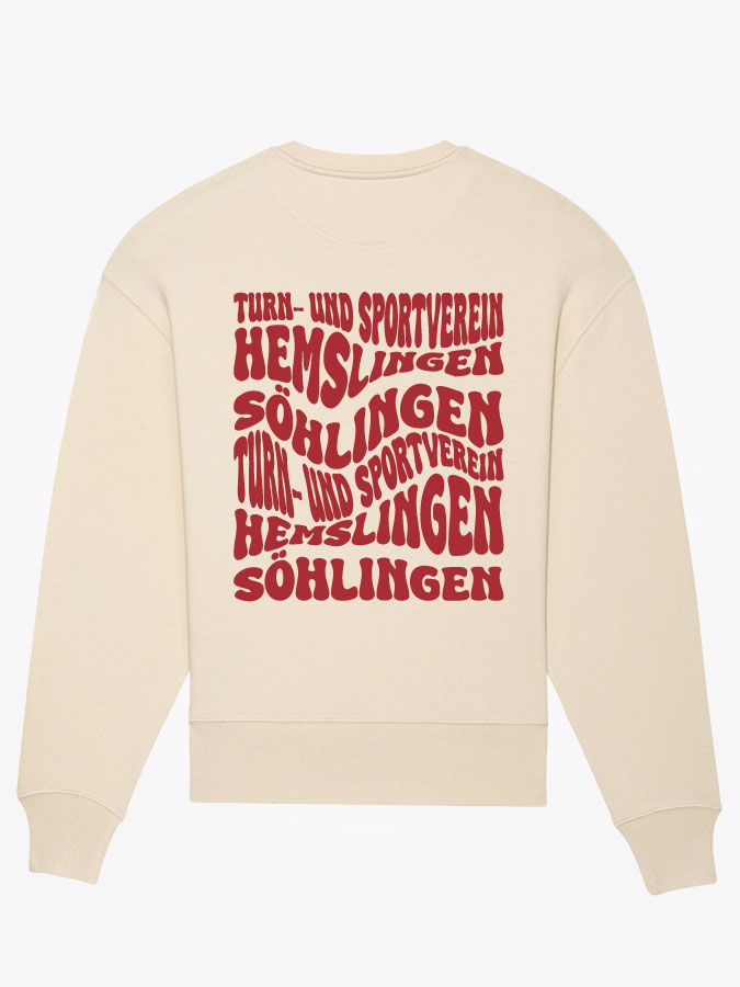 Oversized Sweater Wavy Herren