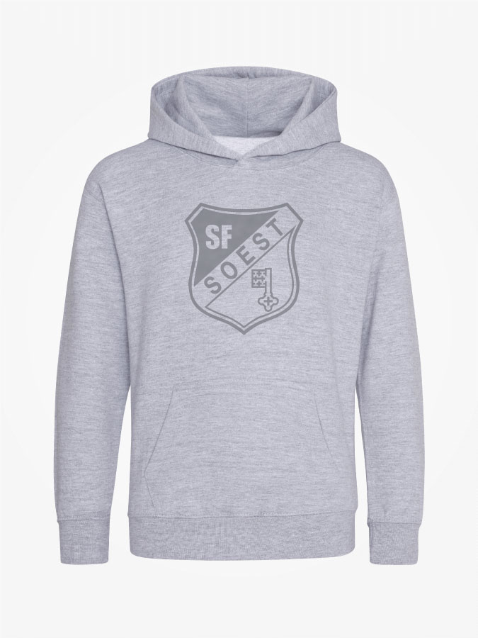 Hoodie All Grey Kids Unisex