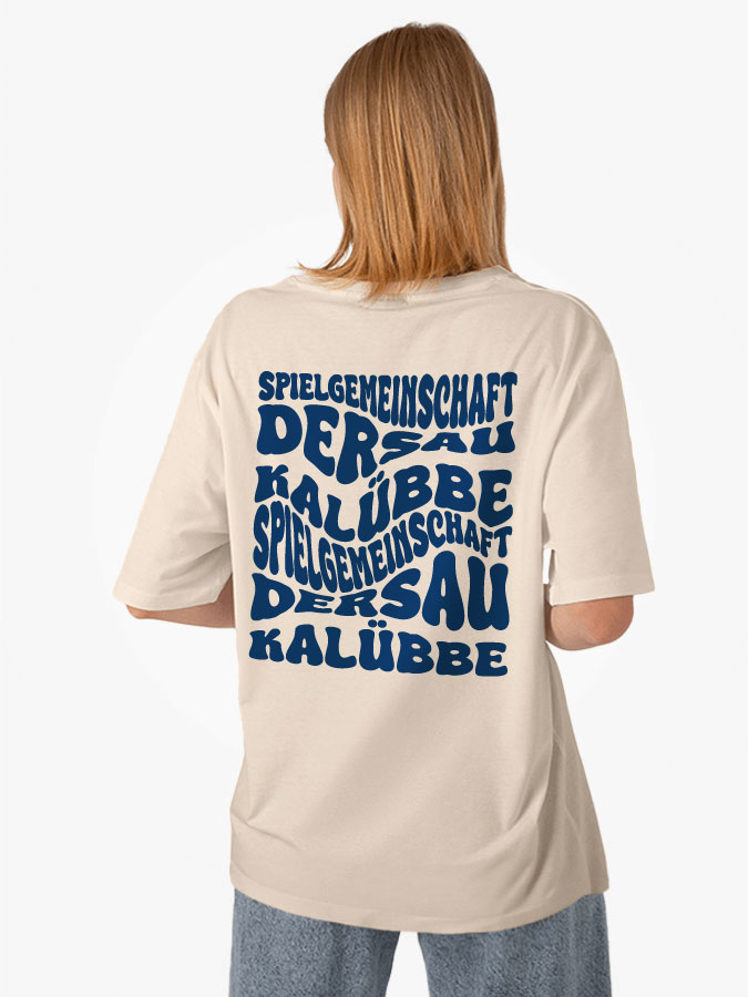 Oversized Shirt Wavy Unisex