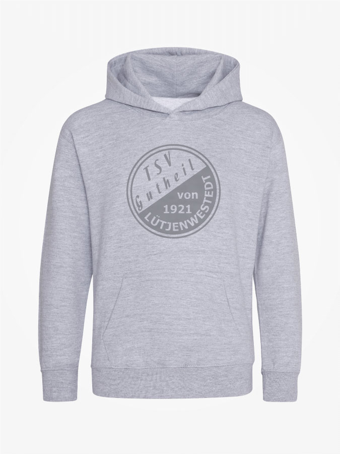 Hoodie All Grey Kids Unisex