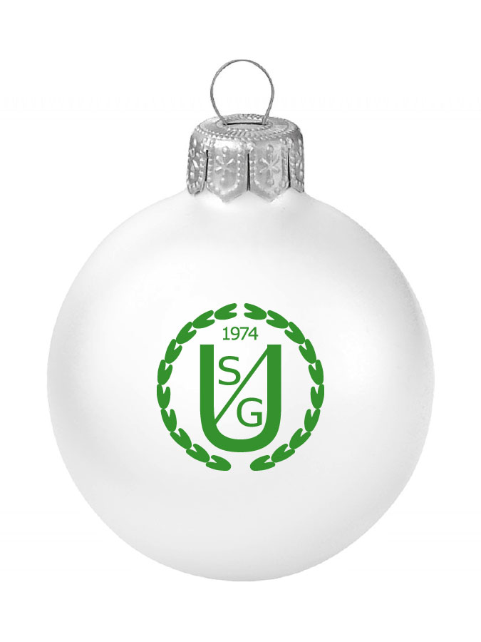 Weihnachtskugel Logo 8cm