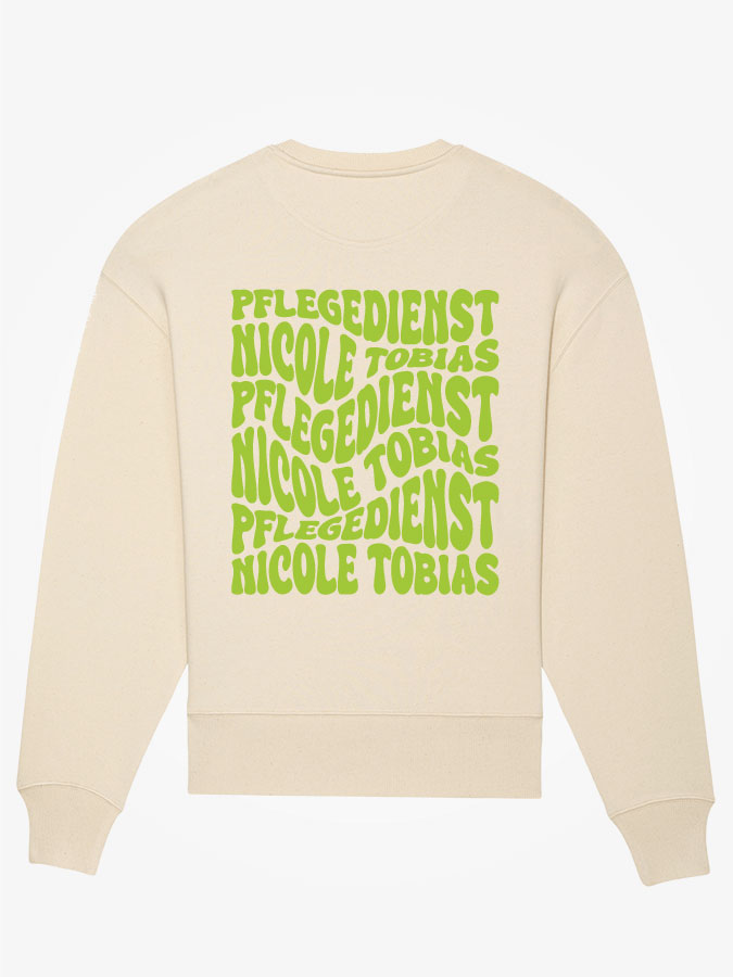 Oversized Sweater Wavy Herren