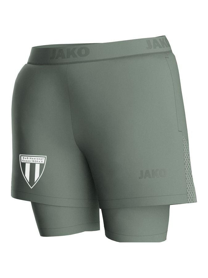 Jako 2-in-1-Short Power Damen